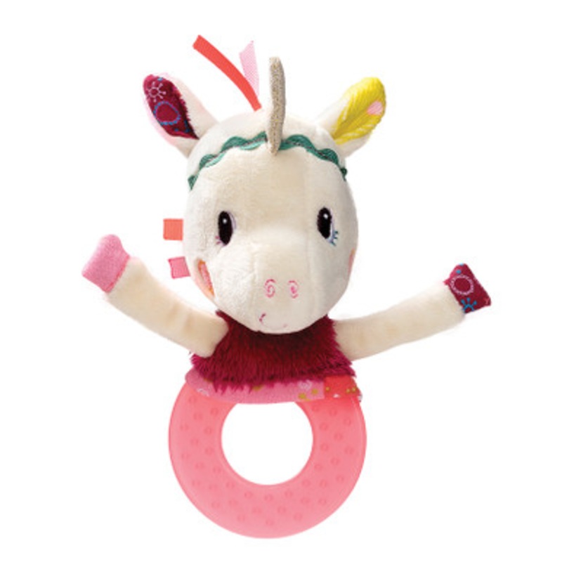 Lilliputiens – Louise Teething Rattle
