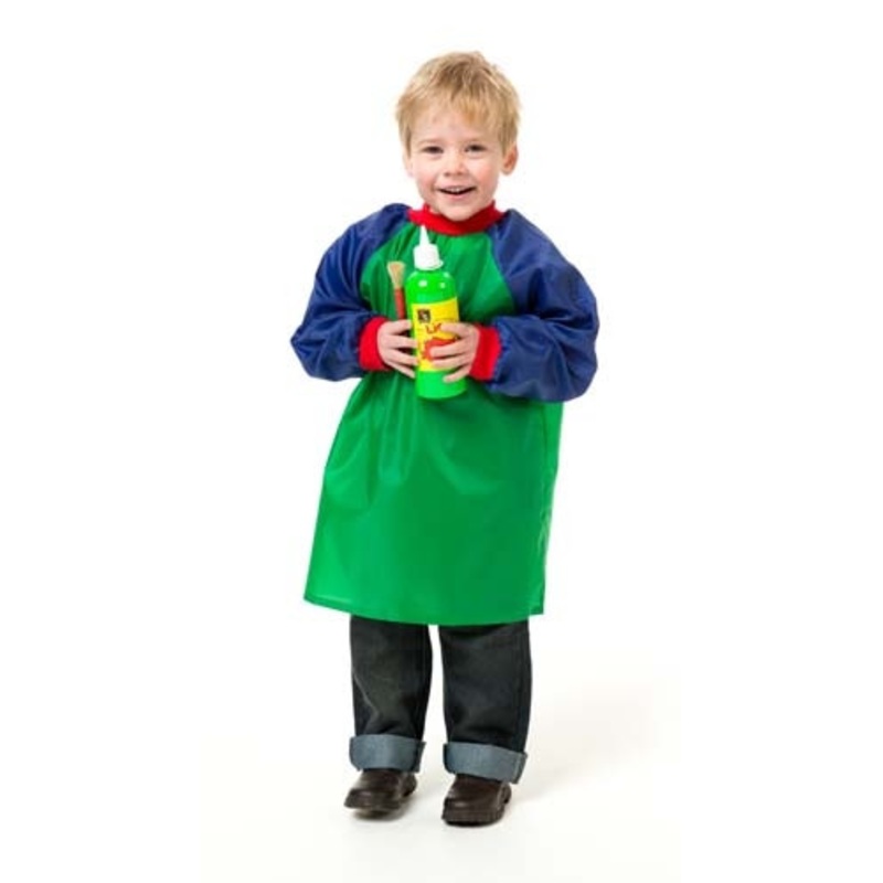 Toddler Smocks Green and Blue Ages 2-4