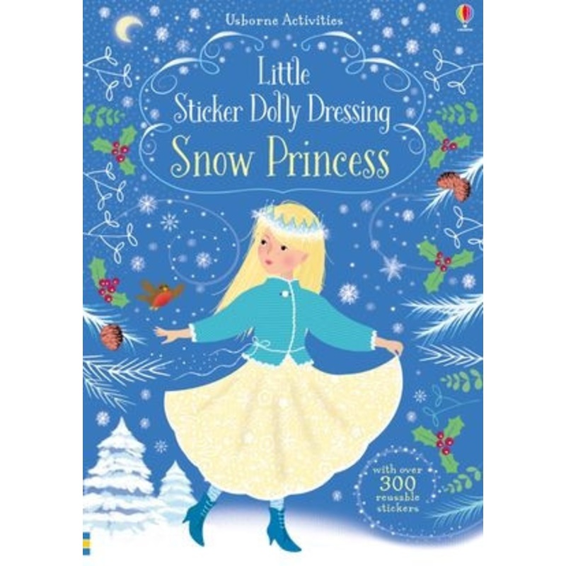 Usborne – Little Sticker Dolly Dressing – Snow Princess