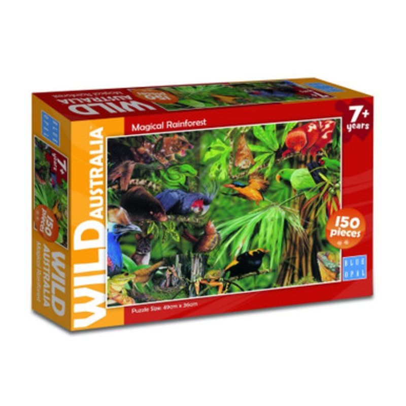 Blue Opal 150pc – Magical Rainforest Puzzle