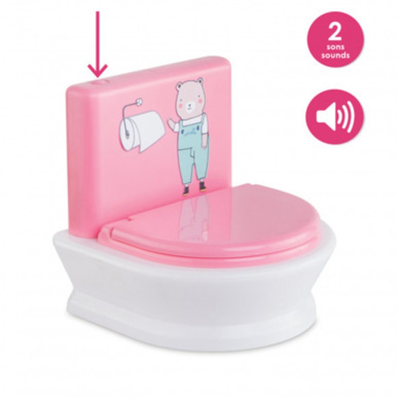 Corolle – Interactive Toilet for 30cm & 36cm Baby Dolls