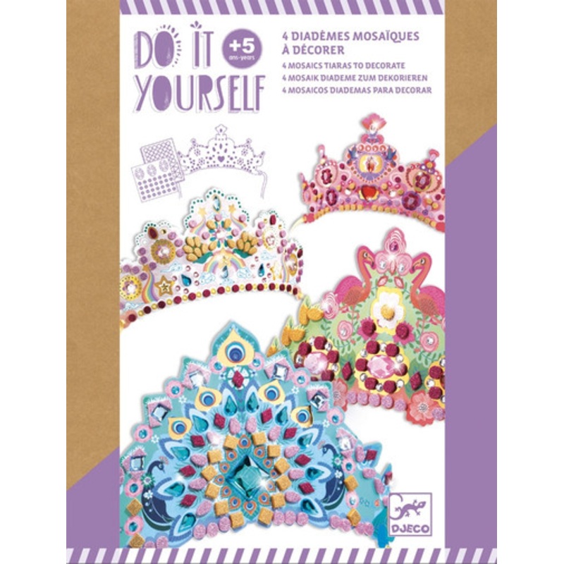 Djeco Do It Yourself – Like A Princess Tiaras
