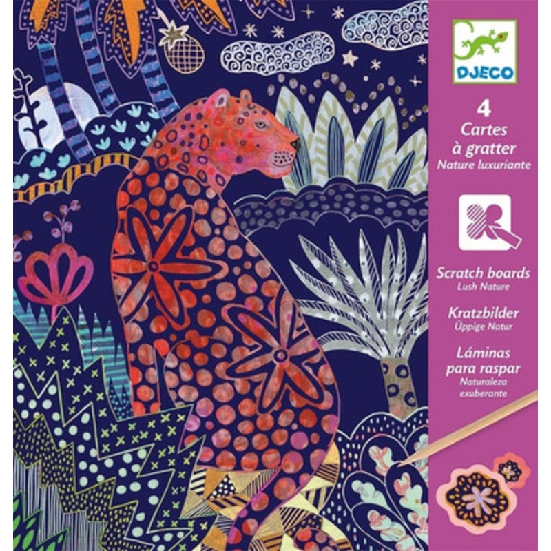 Djeco Lush Nature Scratch Cards