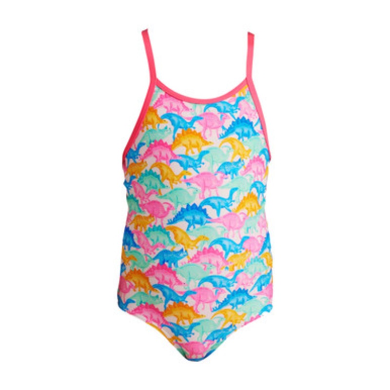 Funkita – Toddler Girls One Piece Swimmers – Minisaurus