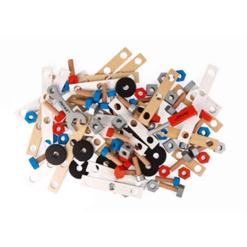 Janod – Brico’Kids DIY Barrel- 50pc
