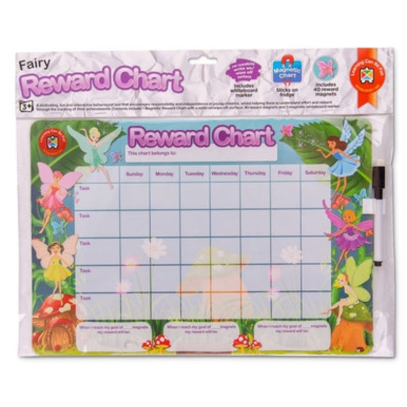 Learning Can Be Fun – Fairies Magnetic Reward Chart