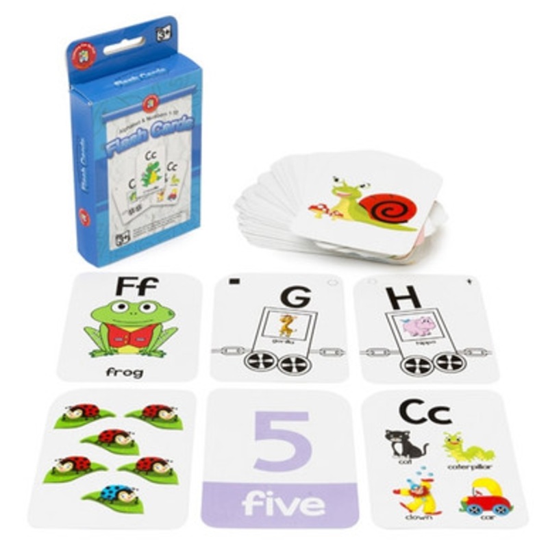 Learning Can Be Fun – Flash Cards – Alphabet and Numbers 1-10 Flash Cards