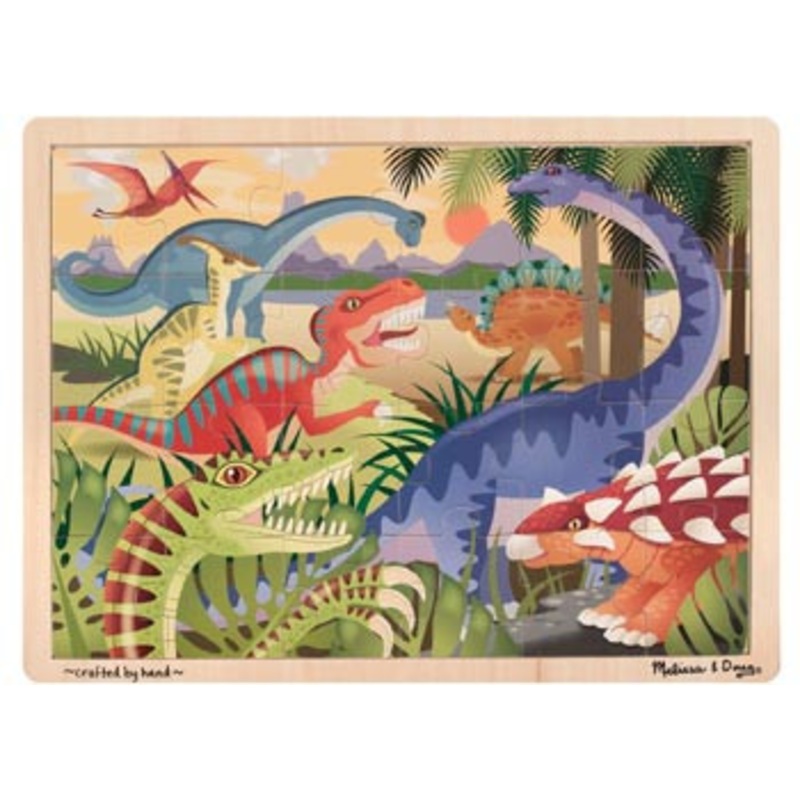 Melissa & Doug – Dinosaurs Jigsaw Puzzle 24pc