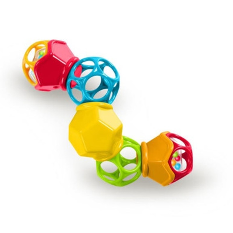 Oball – Clicky Twister Easy Grasp Rattle