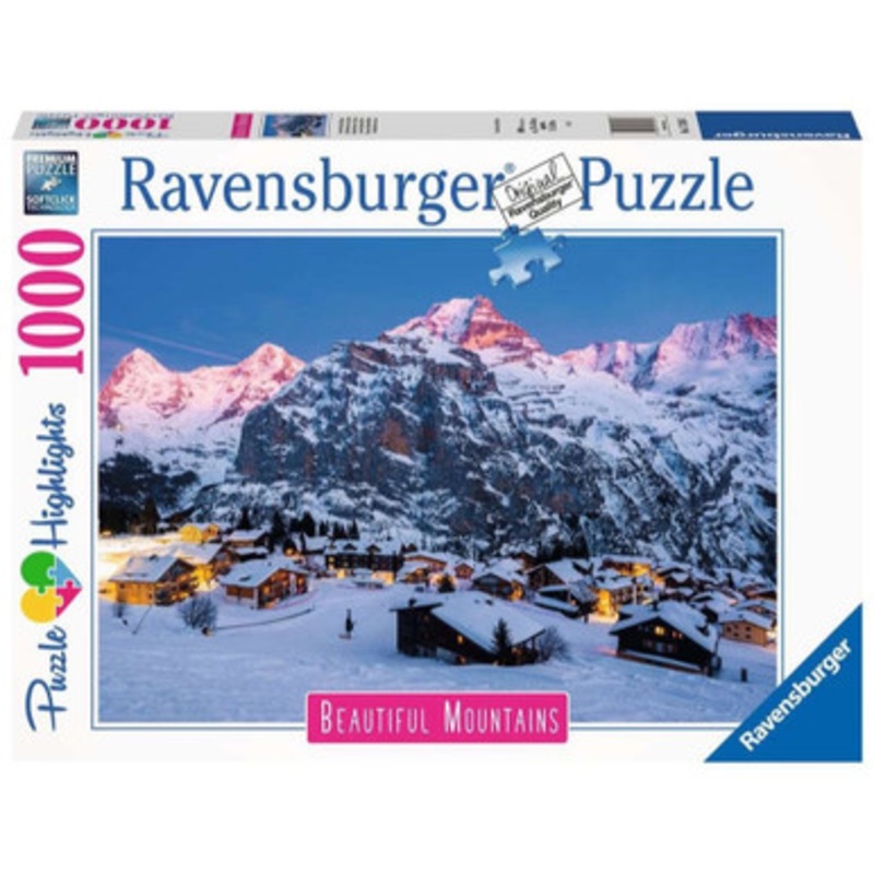 Ravensburger 1000pc – Bernese Oberland, Murren Puzzle