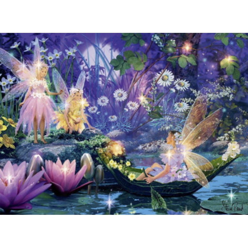 Ravensburger 500pc – Fairy with Butterflies Brilliant Puzzle