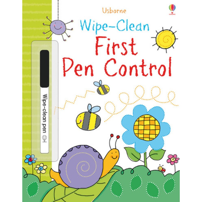 Usborne Wipe-Clean First Pen Control
