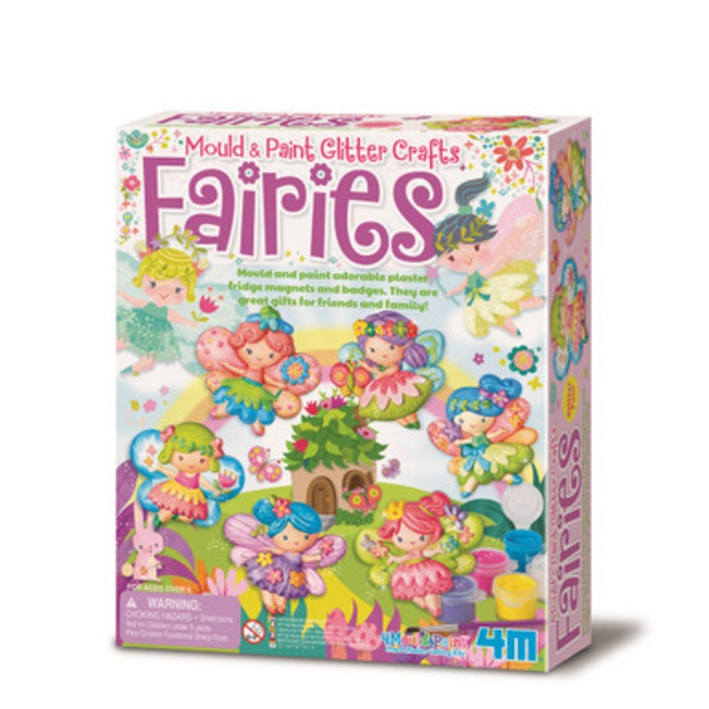 4M – Mould & Paint Glitter – Fairies