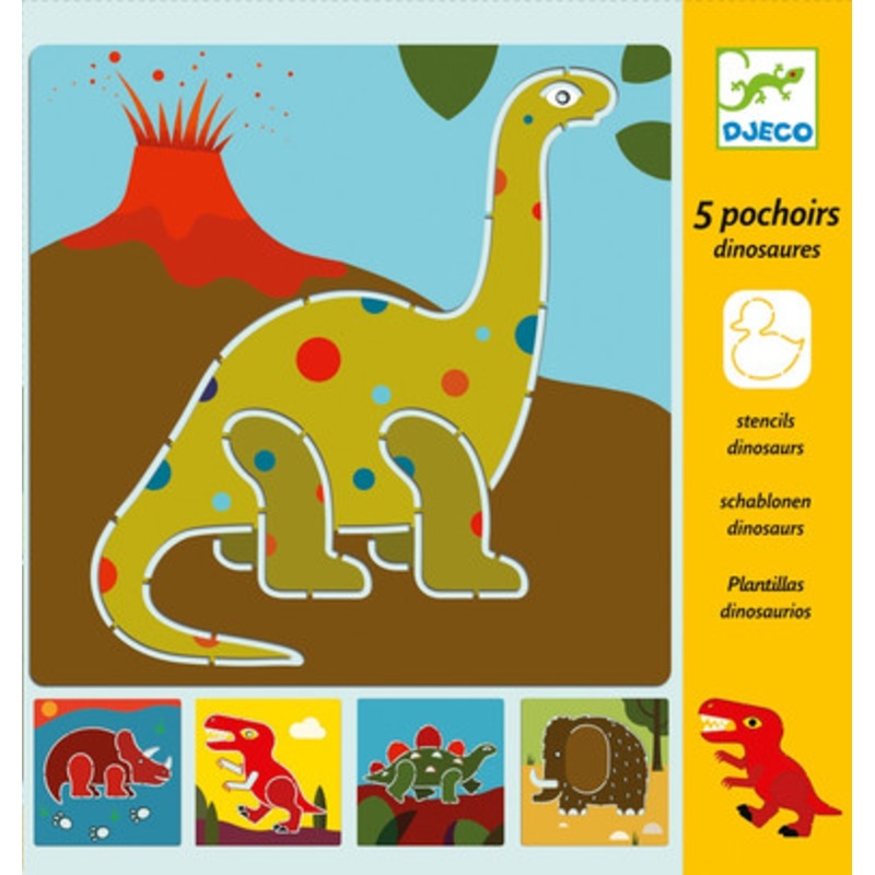 Djeco – Dinosaur Stencils