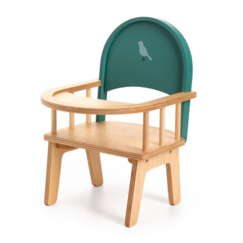 Djeco – Pomea Collection – Baby Doll High Chair