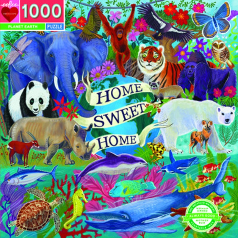 eeBoo 1000pc – Planet Earth Puzzle