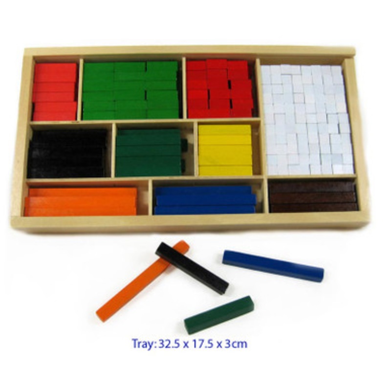 Fun Factory – Wooden Cuisenaire Rods- 308pc