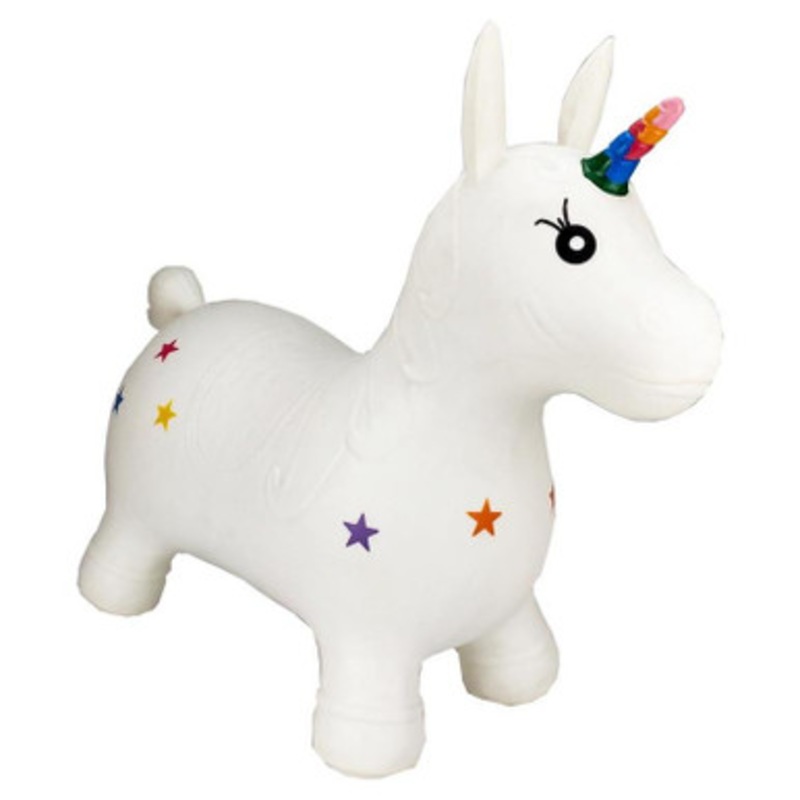 Happy Hopperz – White Unicorn