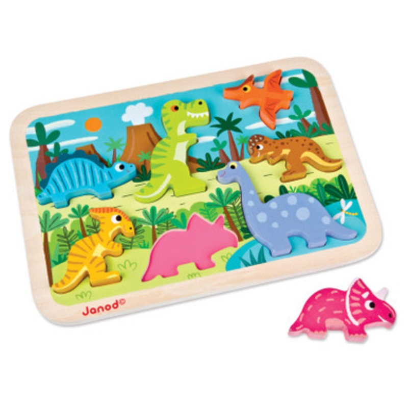 Janod – Dinosaur Chunky Puzzle