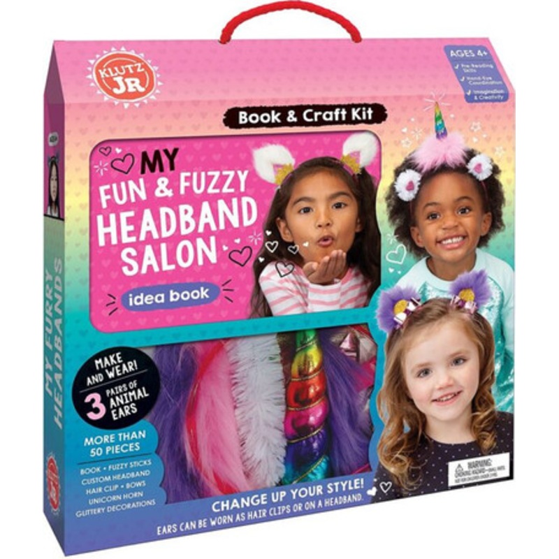 Klutz Jr –  My Fun & Fuzzy Headband Salon