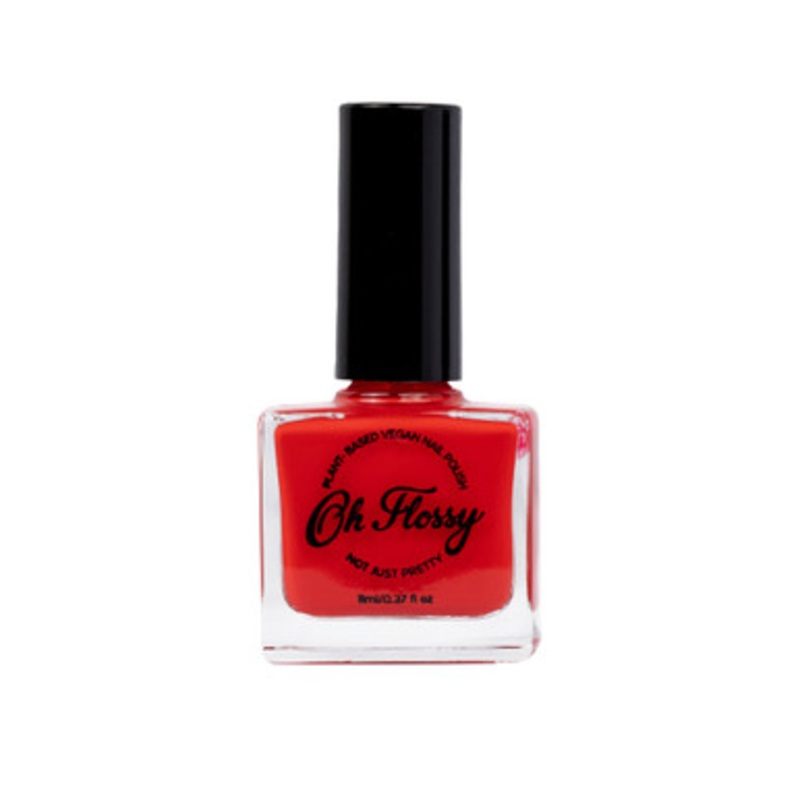 Oh Flossy Nail Polish – Energetic – Red