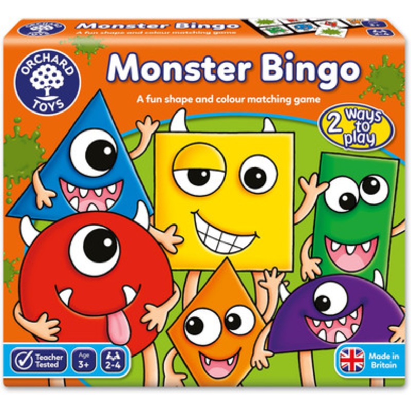 Orchard Toys – Monster Shape and Colour Bingo