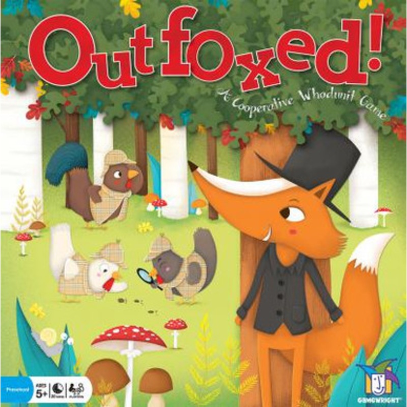 Outfoxed! – A Cooperative Whodunit Game- by Gamewright
