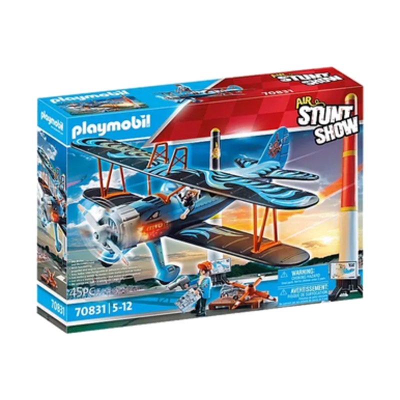 Playmobil Stunt Show – Air Stunt Show Phoenix Biplane 70831