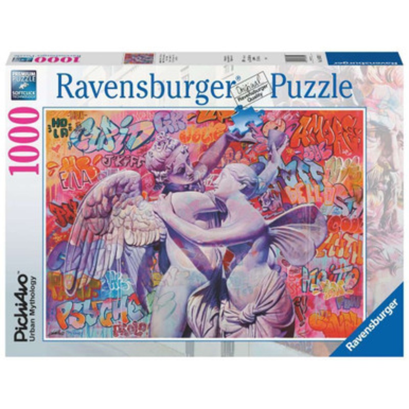 Ravensburger 1000pc – Cupid + Psyche in LovePuzzle