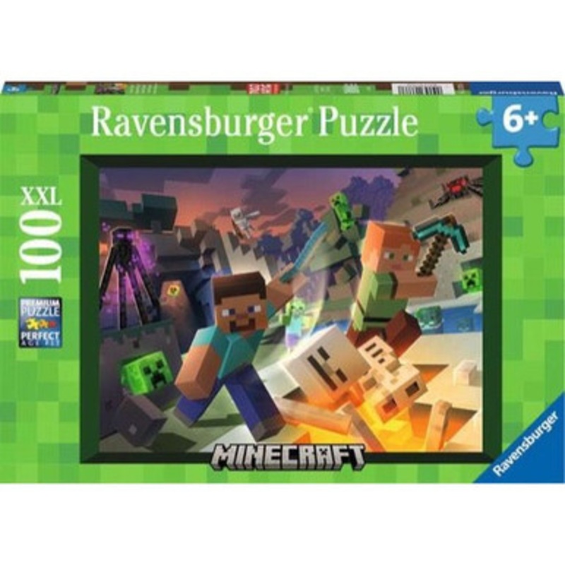 Ravensburger 100pc – Monster Minecraft Puzzle