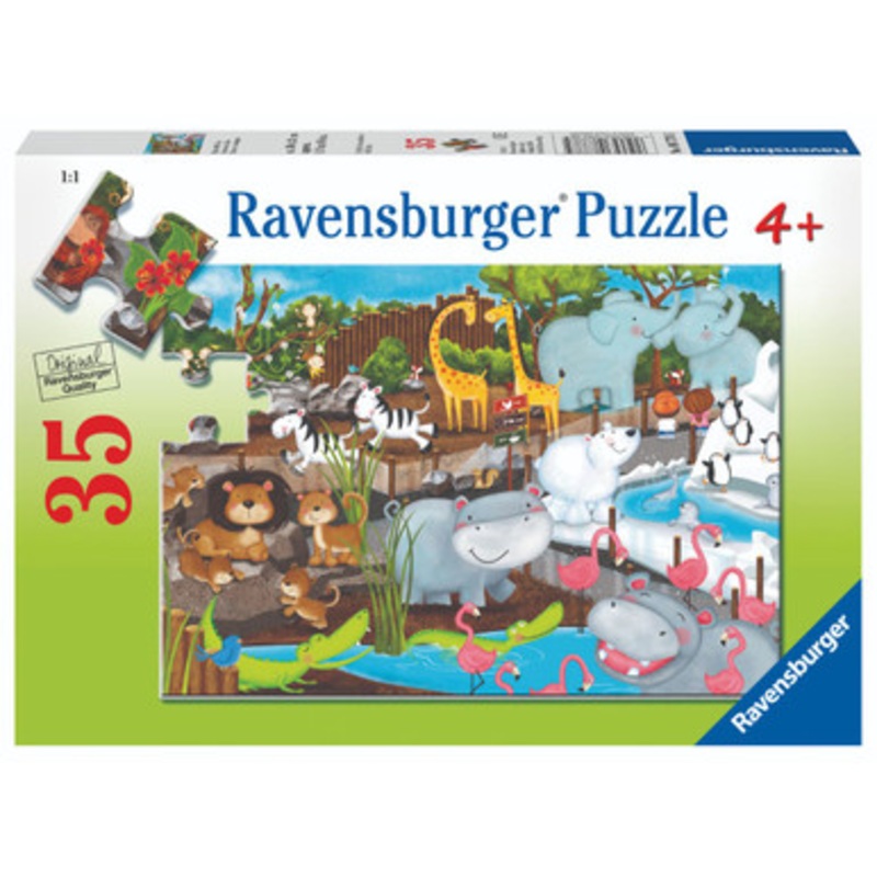 Ravensburger 35pc – Day at the Zoo Puzzle