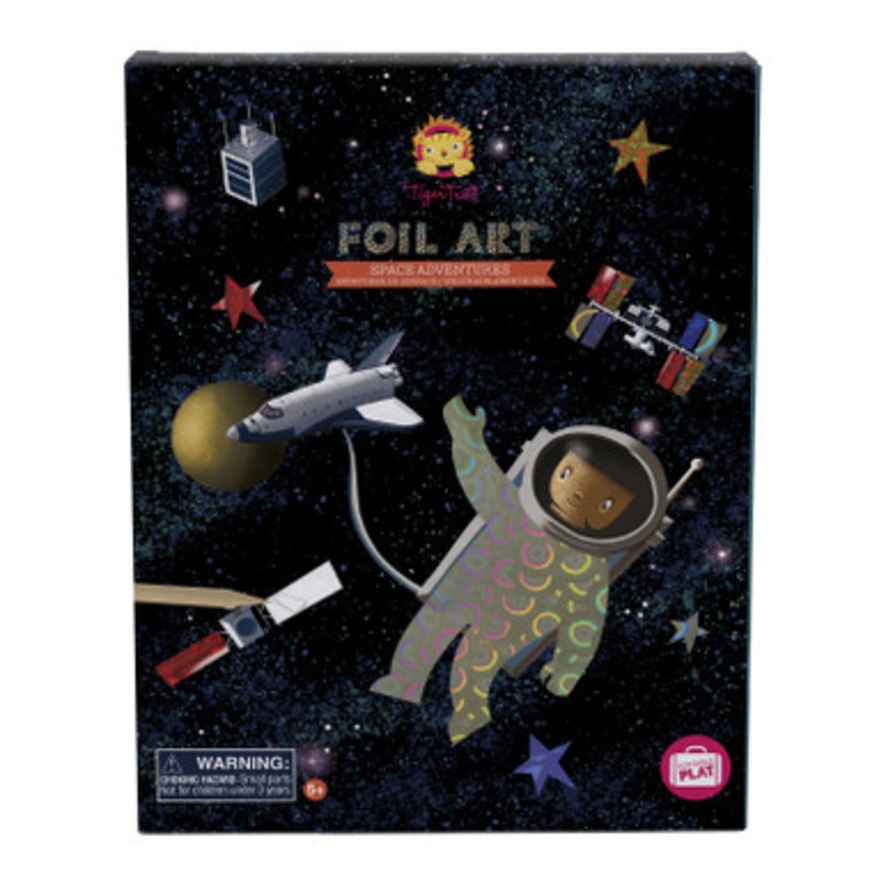 Tiger Tribe Foil Art – Space Adventures