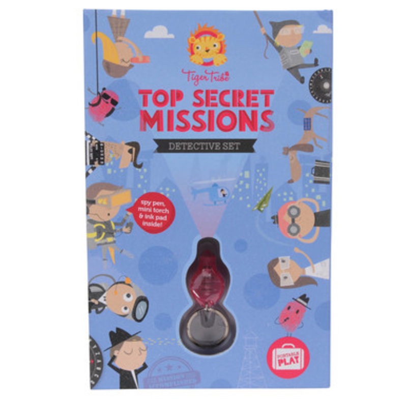 Tiger Tribe Top Secret Missions – Detective Set