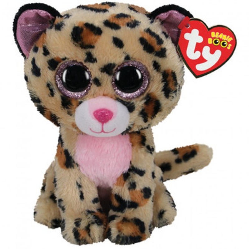 TY Beanie Boos Medium – Livvie the Leopard