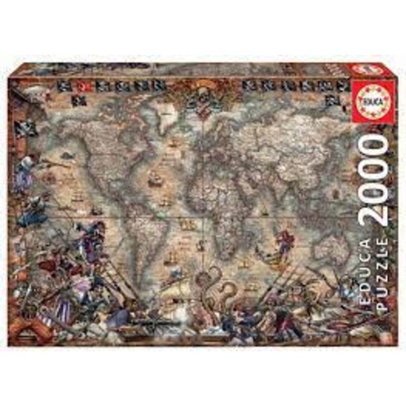 Educa 2000pc – Pirate Map Puzzle