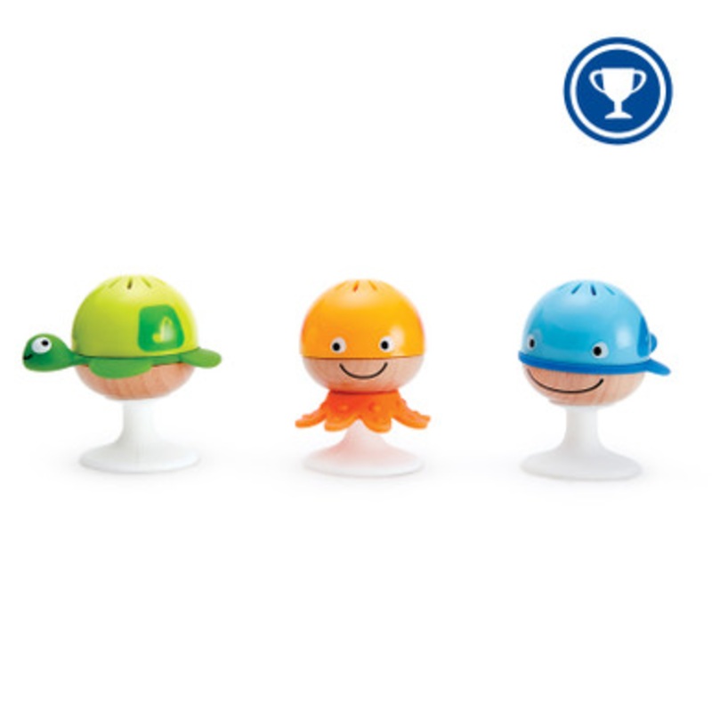 Hape –  Stay-put Rattle Set