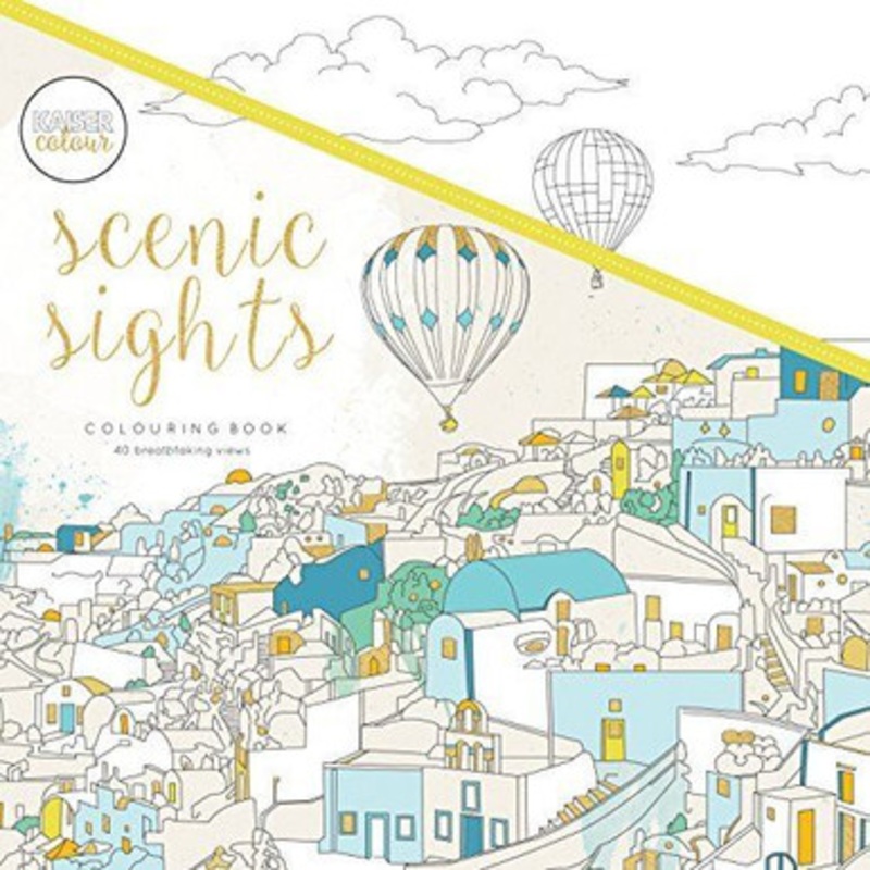 Kaisercolour – Colouring Book – Scenic Lights