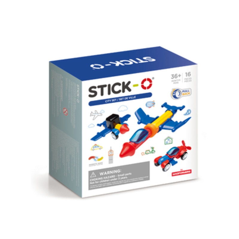 Magformers Stick-O – City Set 16pc