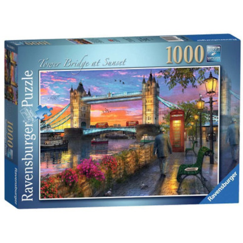Ravensburger 1000pc – Tower Bridge at Sunset  Puzzle