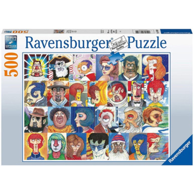 Ravensburger 500pc – Typefaces Puzzle