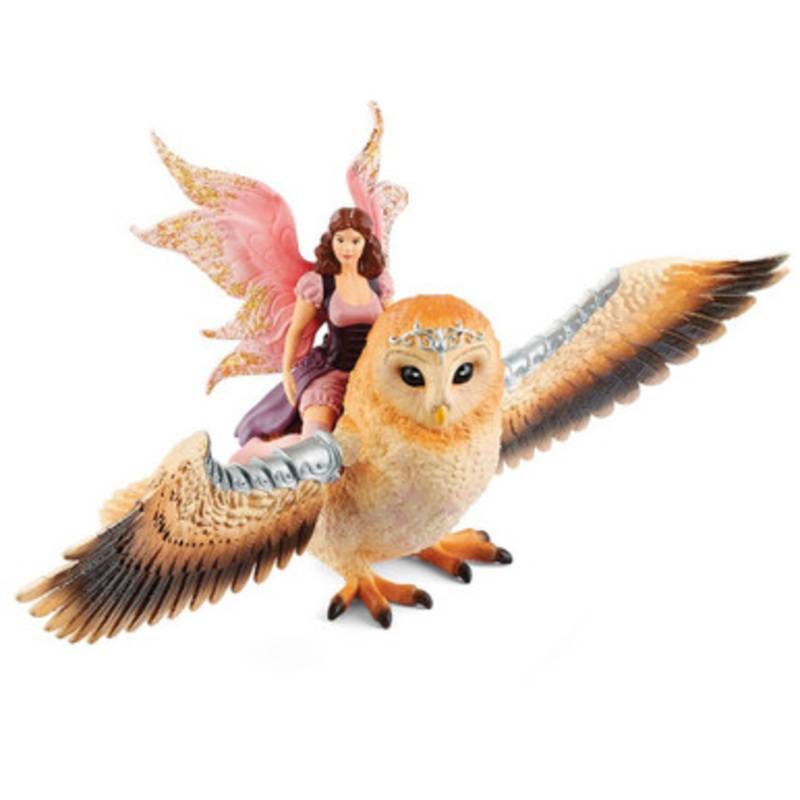 Schleich Bayala – Fairy in Flight on Glam-Owl 70713