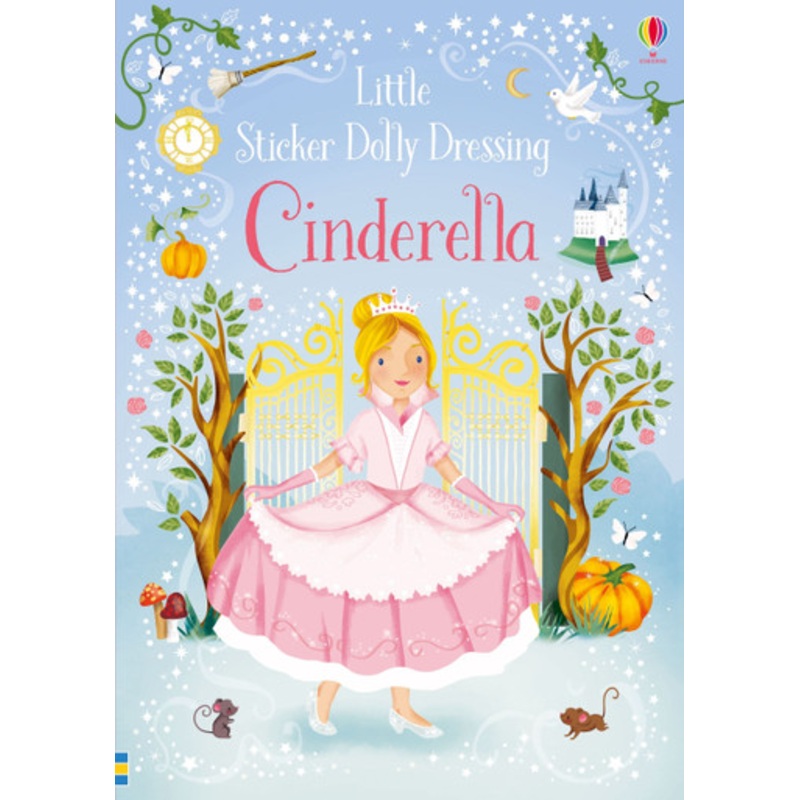 Usborne – Little Sticker Dolly Dressing – Cinderella