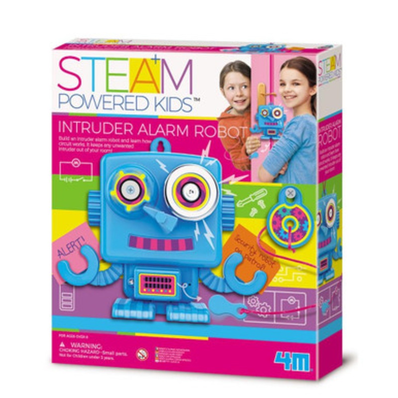 4M – STEAM Powered Kids – Intruder Alarm Robot