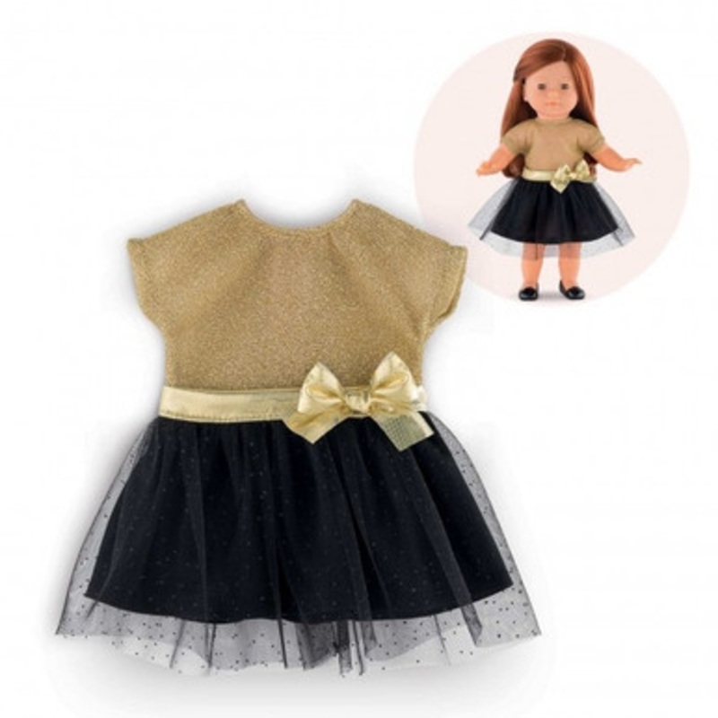 Corolle Ma Corolle – Gold and Black Party Dress 36cm