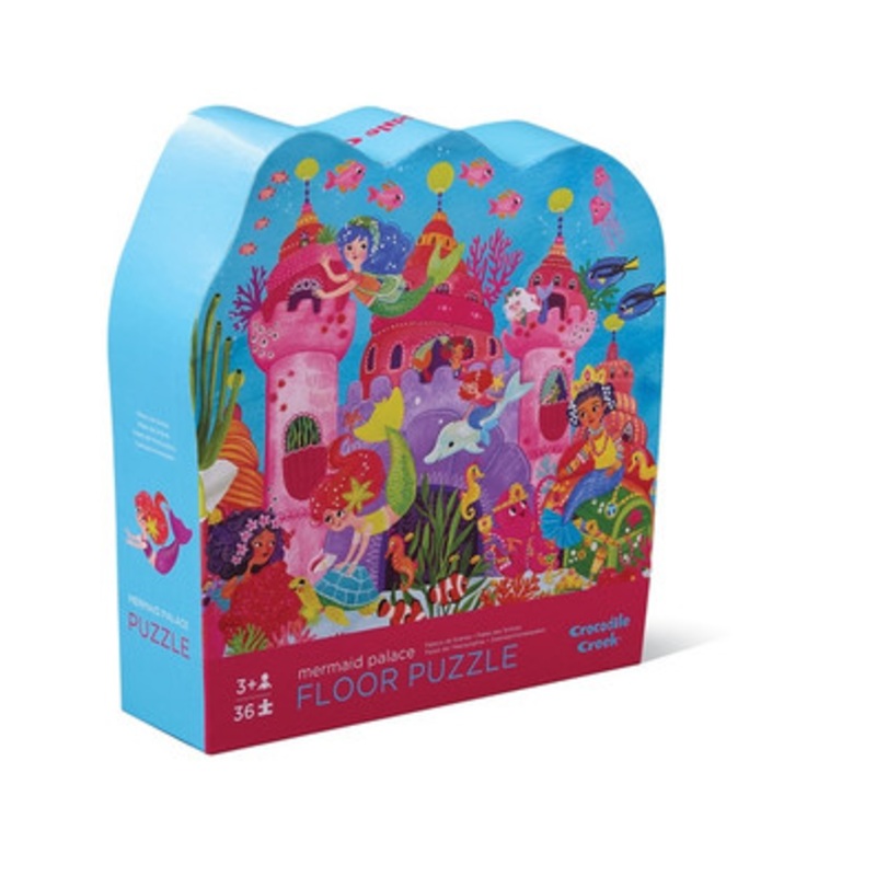 Crocodile Creek – Classic Floor Puzzle 36 pc – Mermaid Palace
