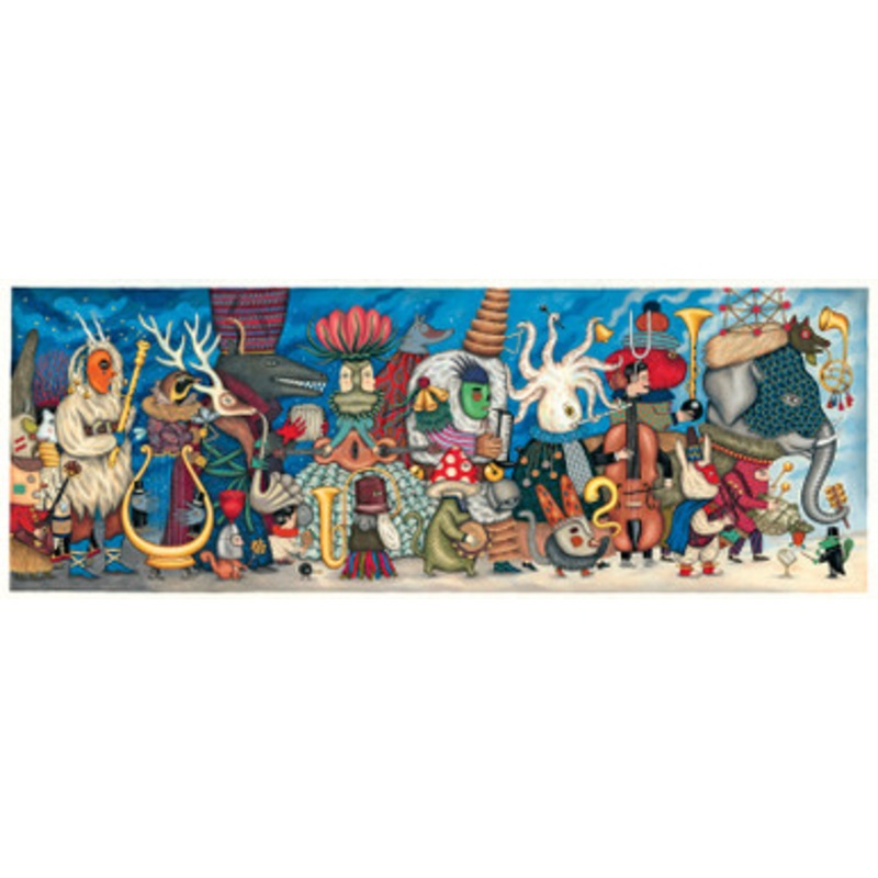 Djeco Gallery Puzzle 500pc – Fantasy Orchestra