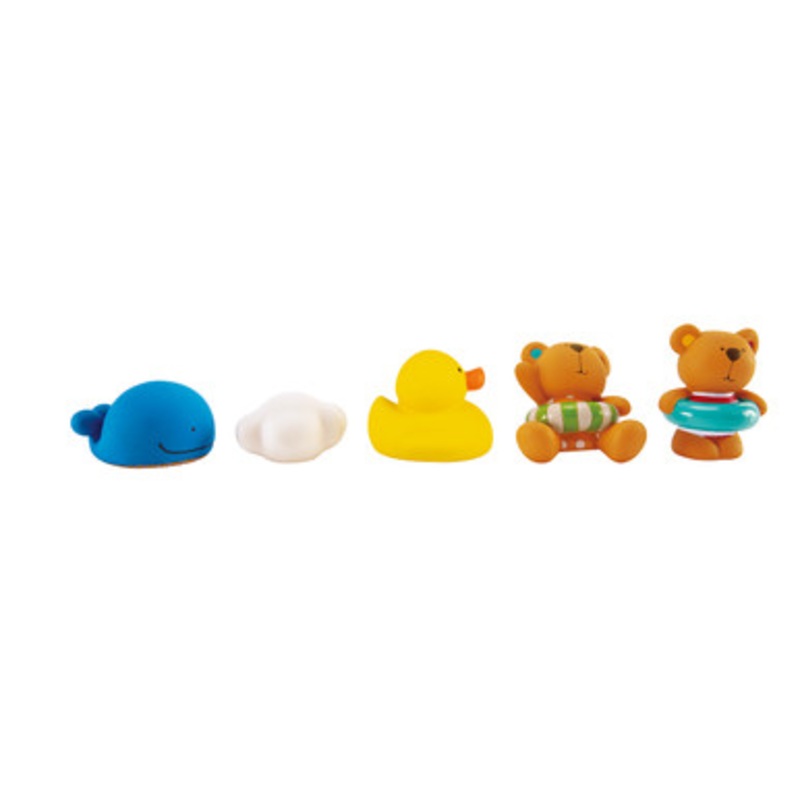 Hape Bath – Teddy and Friends Bath Squirts