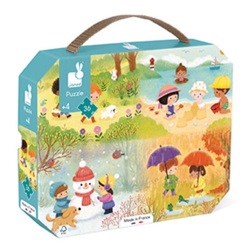 Janod – Four Seasons Puzzle – 36pc