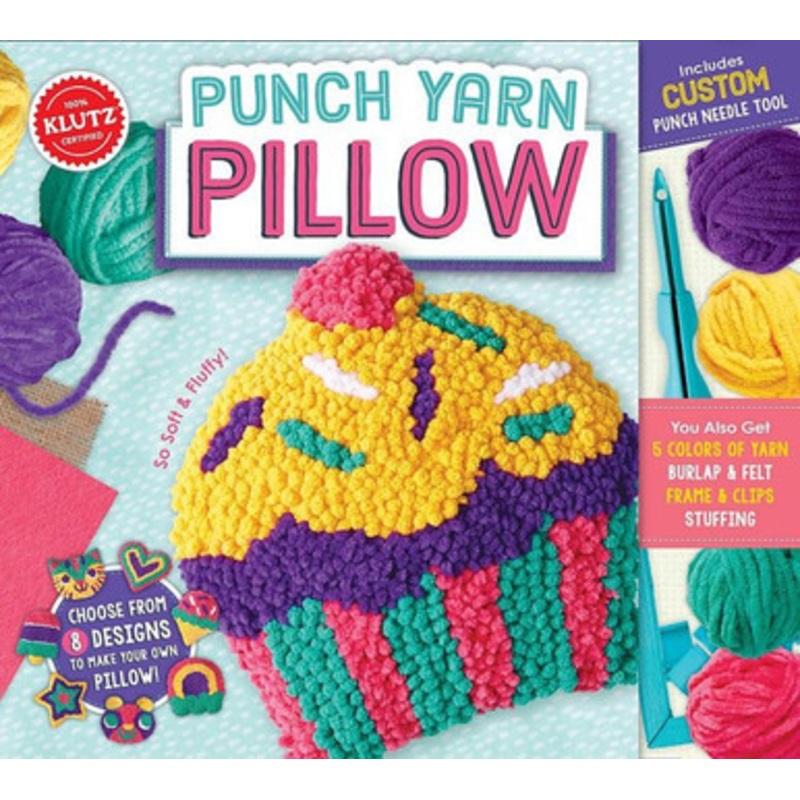 Klutz – Punch Yarn Pillow