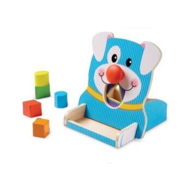 Melissa & Doug- First Play – Spin & Feed Shape Sorter
